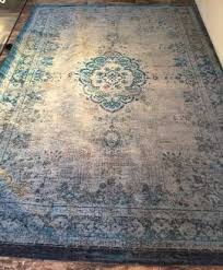 Joop webteppich soft 200 x 300 cm nachtblau. Orientteppich Muster Gefarbt Gewebt Blau Grau Vintage Teppich Bild Vergrossern Vintage Teppiche Orientteppich Teppich
