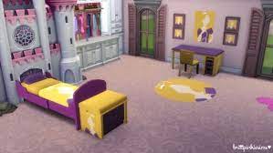Brittpinkiesims Disney Princess Bedroom Set 2 0 Sims 4 Downloads Disney Princess Bedroom Set Disney Princess Bedroom Princess Bedroom Set