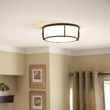 Allen Roth Winship 14 In Bronze Transitional Incandescent Semi Flush Mount Light Lowes Com Bedroom Lighting Design Bedroom Light Fixtures Bedroom Ceiling Light