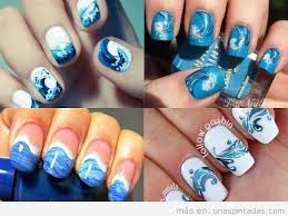 Uñas azules uñas náuticas uñas artísticas cabello y uñas uñas de color rosa manos y pies esmalte para uñas uñas decoradas uñas. Unas De Verano Disenos Llenos De Vida Y Color Con Los Que Disfrutaras Unas Pintadas