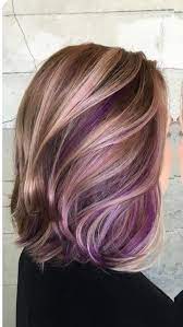 Hilites Underlights Hair Peekaboo Hair Purple Blonde Hair