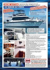 Marine Auctions August Online Auction 1987 Markline 900 Flybridge Marine Auction Online Auctions