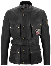 Belstaff White Jacket Belstaff Jubilee Trialmaster Black