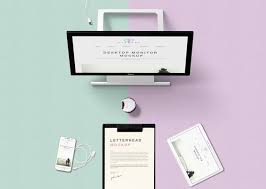 Free Desktop Monitor Mockup Zippypixels Mockup Free Mockup Free Mockup Templates