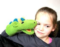 Dragon Puppet Haak Pdf-patroon INSTANT DOWNLOAD