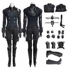 It was added to the game during the fortnite x avengers : Avengers Infinity War Black Widow Natasha Romanoff Cosplay Costume Top Level