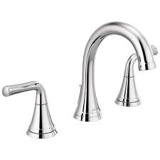 Place a bucket, pan or rags under the work area. Two Handle Widespread Bathroom Faucet 3533lf Mpu Delta Faucet