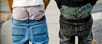 This little boy was washing his dad's car when his pants suddenly fell down. Keep Pants From Falling Down Killer Solutions For People With Flat Butts