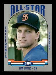 1989 Cal League All Stars 30 Jim Jones BXCP13