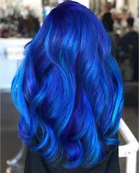 A Hue This Blue We Just Can T Deny Hairbyfranco Used Pravanavivids Blue Blue Topaz Violet And Neon B Dyed Hair Blue Hair Color Blue Hair Color Shades