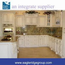 Gray walls with distressed cream cabis and pretty close match to kitchen cabinets wholesale. Maple Wood Antique White Kitchen Cabinets Buy Kitchen Cabinets White Kitchen Cabinets Maple Kitchen Kitchens Product On Alibaba Com