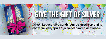 To experience fine dining at its best …. Reno Hotel Gift Cards For Dining Shows Spa Silver Legacy