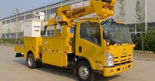 isuzu elf isuzu hydraulic aerial cage 21m tanker trucking dumper truck fire trucks