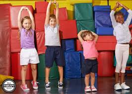 First practice simon says with the students so that they understand the game and body parts. Kids Exercise List For The Classroom Or Home Your Therapy Source
