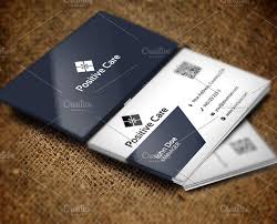 Pasitive Care Business Card Business Cards Creative Templates Business Card Templates Download Business Card Design
