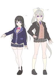 media preview イラスト キャラクターアート ラフ画