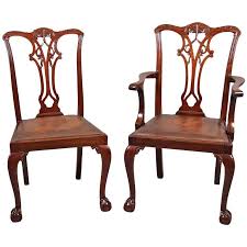 Set Of 12 Late 19th To Early 20th Century Chippendale Style Dining Chairs In 2020 Chair Dining Chairs Dining Chairs For Sale
