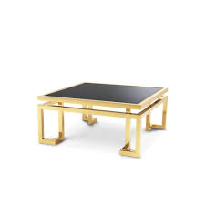 Get the best deal for black glass coffee table tables from the largest online selection at ebay.com. Eicholtz 109992 Coffee Table Palmer Gold Finish Black Glass Ideas4lighting