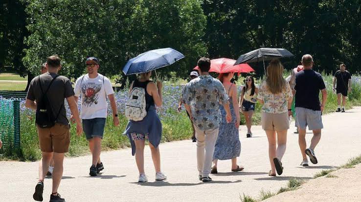 Another UK heatwave could be on the way - BBC Weather