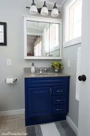 Shop concealed cabinets, innovative recessed medicine cabinets that display artwork instead of a mirror! Master Bathroom Makeover Reveal On A 100 Budget Girl Just Diy
