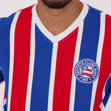 Patrick de lucca, matheus galdezani, thaciano, rossi, rodriguinho e gilberto. Camisa Bahia Retro 1988 Listrada Futfanatics