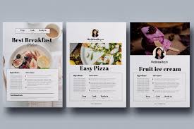 Canva Recipe Book Cookbook Cards Recipe Book Cookbook Cookbook Template