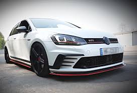 The golf gti is expected to go on sale at the end of this year. Splitter Frontansatz Vw Golf Mk7 Gti Clubsport Textured Shop Volkswagen Golf Mk7 Gti Maxton Design
