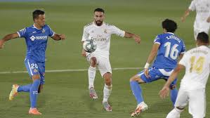 La victoria en huesca le apartó un poco del borde de ese abismo llamado crisis, pero esta noche se la vuelve a jugar ante el getafe (21.00 horas) en el di stéfano. Real Madrid Getafe El Uno A Uno Del Real Madrid Contra El Getafe Con Carvajal Como Iba A Querer Volver Achraf Marca Com