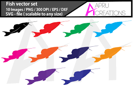 Download Fish Silhouette Graphic By Aparnastjp Creative Fabrica PSD Mockup Templates