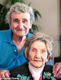 Couple who were married as teenagers in Nebraska in 1935 celebrate their  85th wedding anniversary