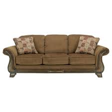 Montgomery Traditional Mocha Queen Sofa Sleeper Brown Ashley Ashley Furniture Sofas Ashley Furniture Queen Sofa Sleeper
