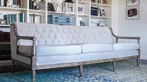 I'm sharing lots of tips and tricks to save money on materials and make your next upholstery project go much more smoothly. How To Reupholster A Couch On The Cheap Lovely Etc
