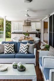 From Queensland Homes Magazine Indoor Outdoor Living Area Sliding Doors On To Deck Outdoor Lounge Outdoor Rooms Outdoor Living Areas Indoor Outdoor Living