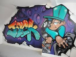 When you have children, whatever they are boys or girls they need to have a private space. 45 Graffiti Wallpaper For Bedroom On Wallpapersafari