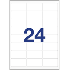 By printing your own you can customize them to meet your needs, print as many or as few as you need, and it can in this example we'll be using this 10up label sheet. Printer Labels 24 Per A4 Sheet Equivalent To Avery L7159 J7159