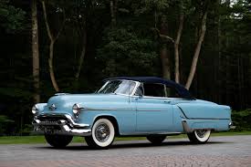 Image result for Cadet Blue 1953 Oldsmobile