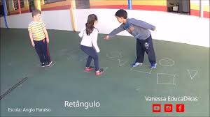 Sequência didática de formas geométricas educação infantil. Jogo Das Formas Geometricas Educacao Fisica Infantil Youtube