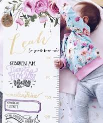 Growth Chart Messlatte Kindermesslatte Handlettering Wooden Height Chart In 2020 Messlatte Ideen