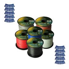 One ground, one neutral and two hot wires (one black and one red). Harmony Car Primary 14 Gauge Power Or Ground Wire 600 Feet 6 Rolls Multi Color Automotive Terminals Wiring