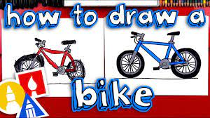 How to draw an animated bicycle. How To Draw A Bike Youtube