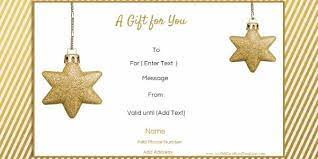 The first step is to download my free printable gift card holder templates. Free Editable Christmas Gift Certificate Template 23 Designs