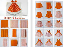 How To Make Origami Girls Skirts Step By Step Diy Tutorial Instructions How To How To Do Diy Instructions Crafts Do It Yourself 折り紙ファッション 折り紙 ドレス おりがみ ドレス