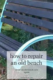 In fact, you may be surprised at just how easy. How To Repair An Old Wobbly Garden Bench Diy Project Eat Travel Life