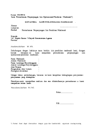Perpanjangan sk guru bantu provinsi tahun 2017. Lampiran Surat Permohonan Perpanjangan Izin Operasional
