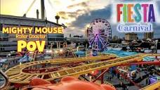 Mighty Mouse Roller Coaster POV | Fiesta San Antonio Carnival ...