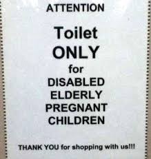 Disabled Elderly Pregnant Children Funny Sign Pictures Funny Signs Grammar Memes Pregnant Child