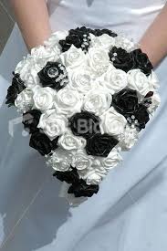 Black And White Wedding Flowers Yahoo Search Results White Rose Bridal Bouquet White Wedding Flowers Black And White Roses