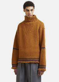 Check spelling or type a new query. Roll Neck Distressed Knit Sweater Maison Margiela