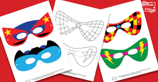 So if your child is having a birthday, and you want to make him feel special, let him wear a on this page you will find 5 printable superhero mask templates. Superhero Mask Template Itsybitsyfun Com