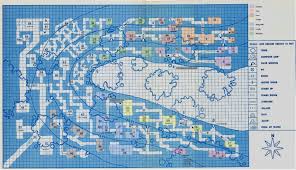 Keep On The Borderlands B2 Colored And Annotated Dungeon Maps Map Fantasy Map